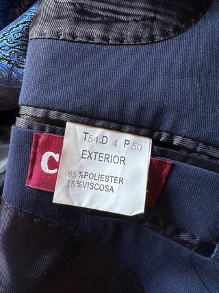 Traje Azul Completo