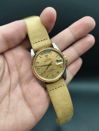 Tudor Prince Date+Day Acero y oro - Ref. 76213