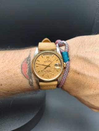 Tudor Prince Date+Day Acero y oro - Ref. 76213