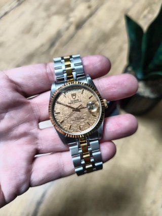 Tudor Prince Date+Day Acero y oro - Ref. 76213