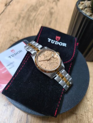 Tudor Prince Date+Day Acero y oro - Ref. 76213