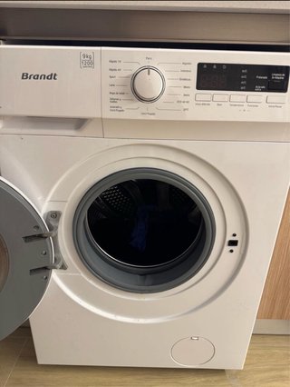 Lavadora Brandt 9kg 1200 rpm