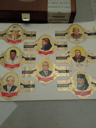 Lote Vitolas y Sellos Antiguos