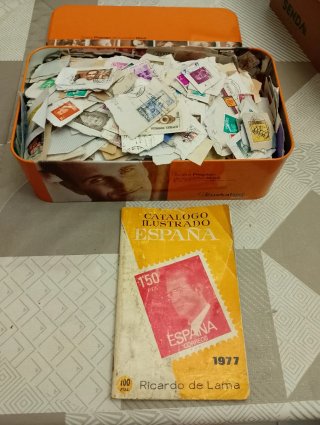 Lote Vitolas y Sellos Antiguos