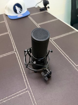 Micrófono Estudio Grabación Negro