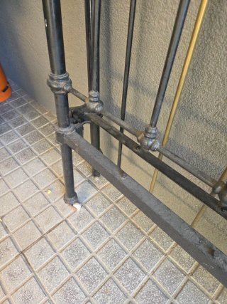2 Camas Antiguas Hierro Forjado Época.