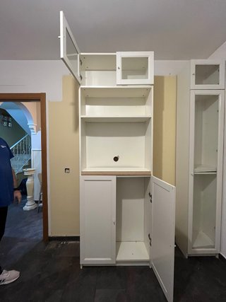 Módulos Vitrina Cristal Ikea Liatorp
