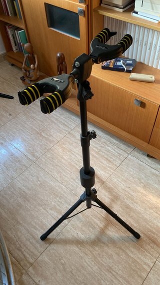 Soporte doble de guitarra,Hércules