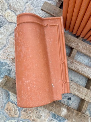 Pack de 60 Tejas de cerámica para tejado