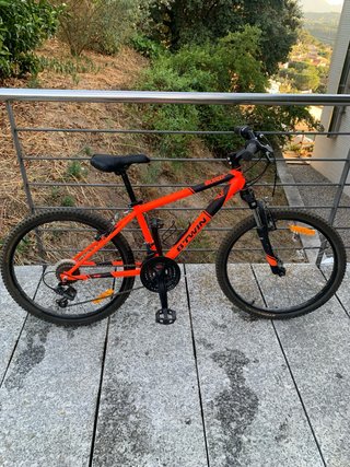 Bicicleta B'TWIN Rockrider Naranja