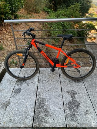 Bicicleta B'TWIN Rockrider Naranja