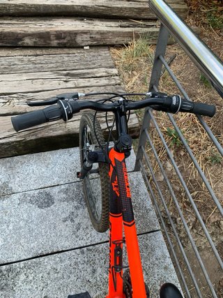 Bicicleta B'TWIN Rockrider Naranja