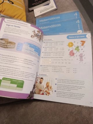 Matemáticas 4 Primaria