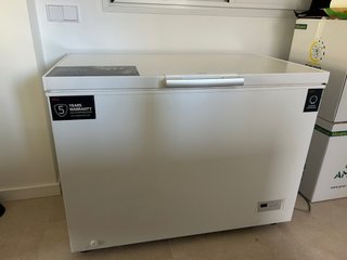 Congelador AEG horizontal blanco