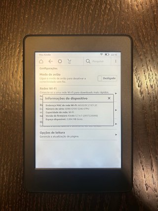 Kindle Paperwhite 7ª Geração