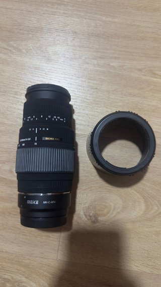 Objetivo Sigma 70-300mm