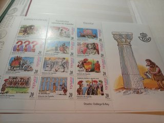 Hoja Bloque Historia de España Correos