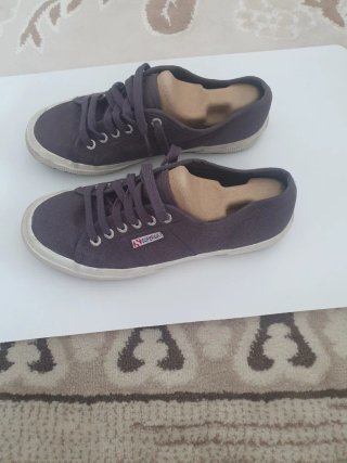 Lote Zapatillas Superga Azul Marino y gris