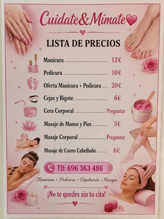 Manicura, Pedicura y Masajes