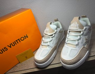 Zapatillas Louis Vuitton LV Skate Blancas / Beige