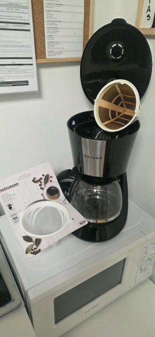 Cafetera SAIVOD Goteo Negra