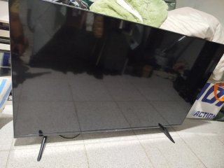 Smart TV Negro de 55 pulgadas