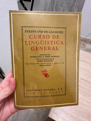Curso de lingüística general