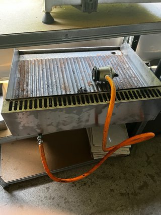 Plancha/Parrilla Industrial a Gas