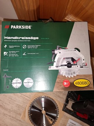 Sierra Circular Parkside 1350W nuevo