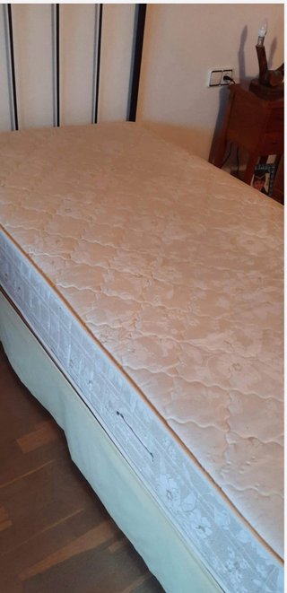 Cama articulada con cabecero colchón nordicoyfunda