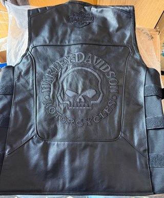 Chaleco Cuero Harley-Davidson Moto XL