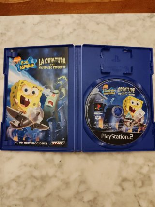 Bob Esponja La Criatura del Krustáceo Krujiente