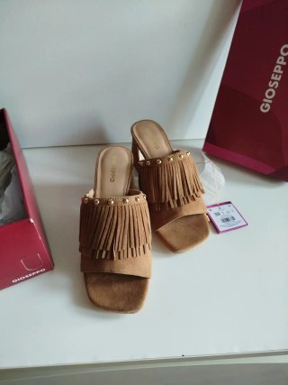 Sandali Gioseppo donna pelle marrone 39