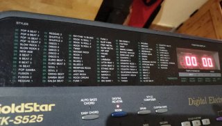 Teclado Electrónico GoldStar GEK-S525