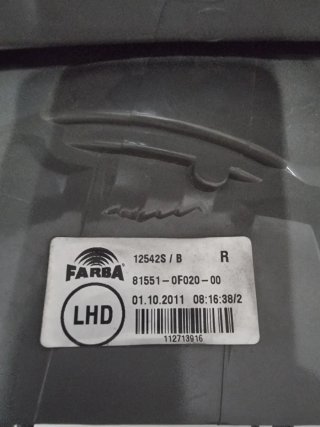 Piloto Toyota Corolla verso 2004/2007