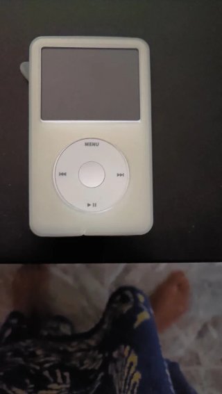 iPod Apple Beige/Blanco