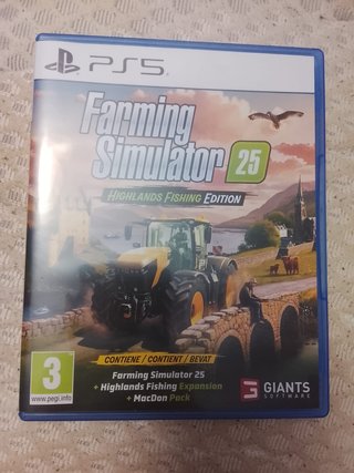 Farming Simulator 25 PS5 Highlands Fishing Edition