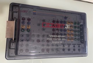 Caja quirúrgica de implantes Biomet 3i Tapered