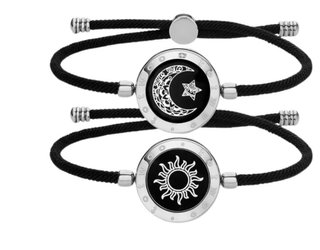 Pulseras Sol y Luna para Parejas