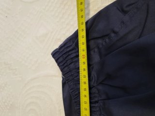 Pantalón de trabajo azul y amarillo