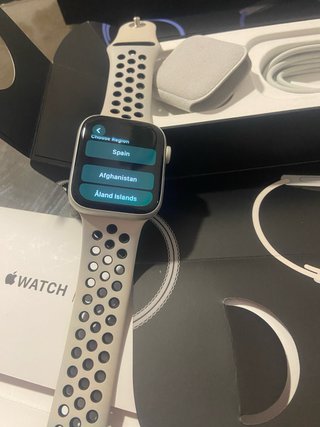 Apple Watch SE 5 44mm Nike Space Gray