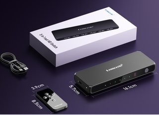 Splitter HDMI 5-in-1 con telecomando