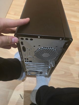 Caja PC HP Plata