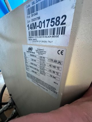 Compresor Ingersoll Rand SSR + Secador