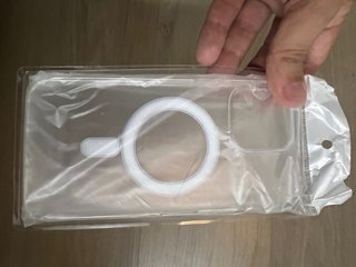 Funda iPhone 15 Pro Max Transparente Magnética