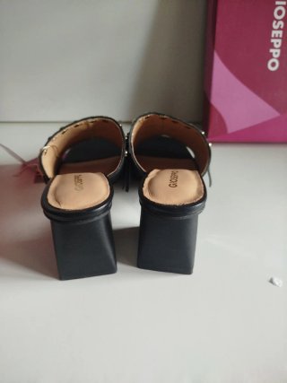 Sandali Gioseppo Pelle Neri Tg 39