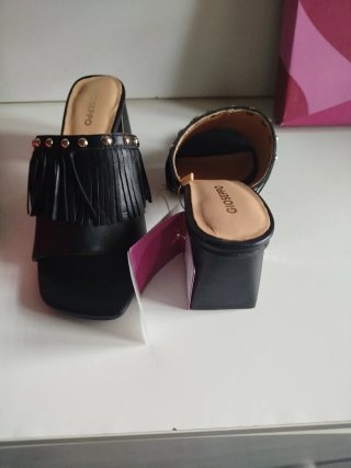 Sandali Gioseppo Pelle Neri Tg 39