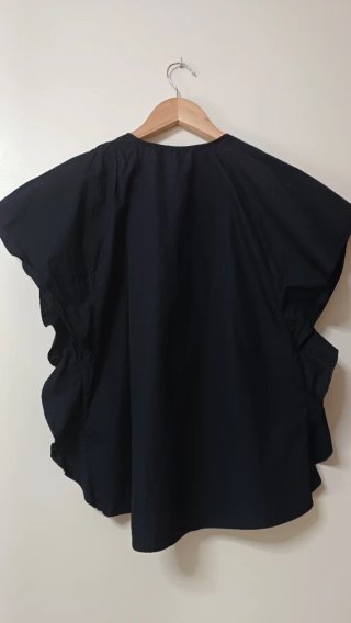 Blusa Zara Negra Talla S