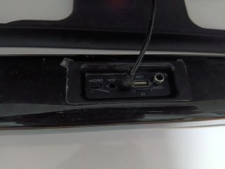 Barra de Sonido Negra funciona perfectamente