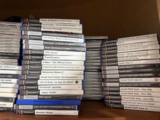 Lote Juegos PlayStation 2